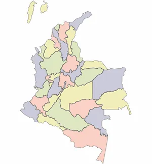 Los 32 departamentos colombianos