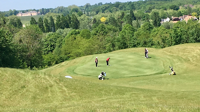 Logo Golf Blue Green Marolles En Brie