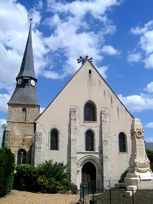 Église Saint Prest à SaintPrest (28300), la Mairie de SaintPrest, sa